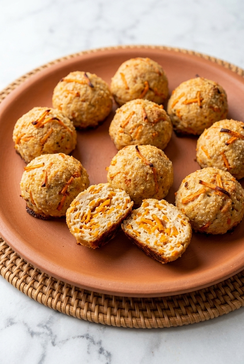 sweet potato chicken meatballs