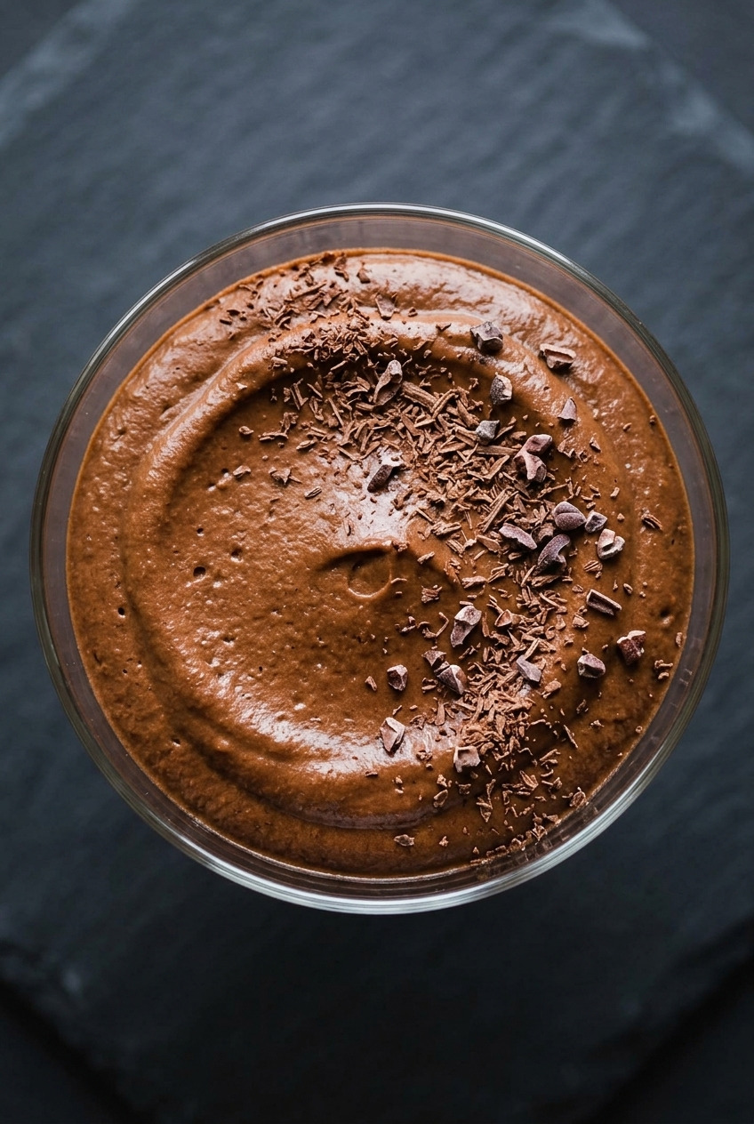 sweet potato chocolate mousse