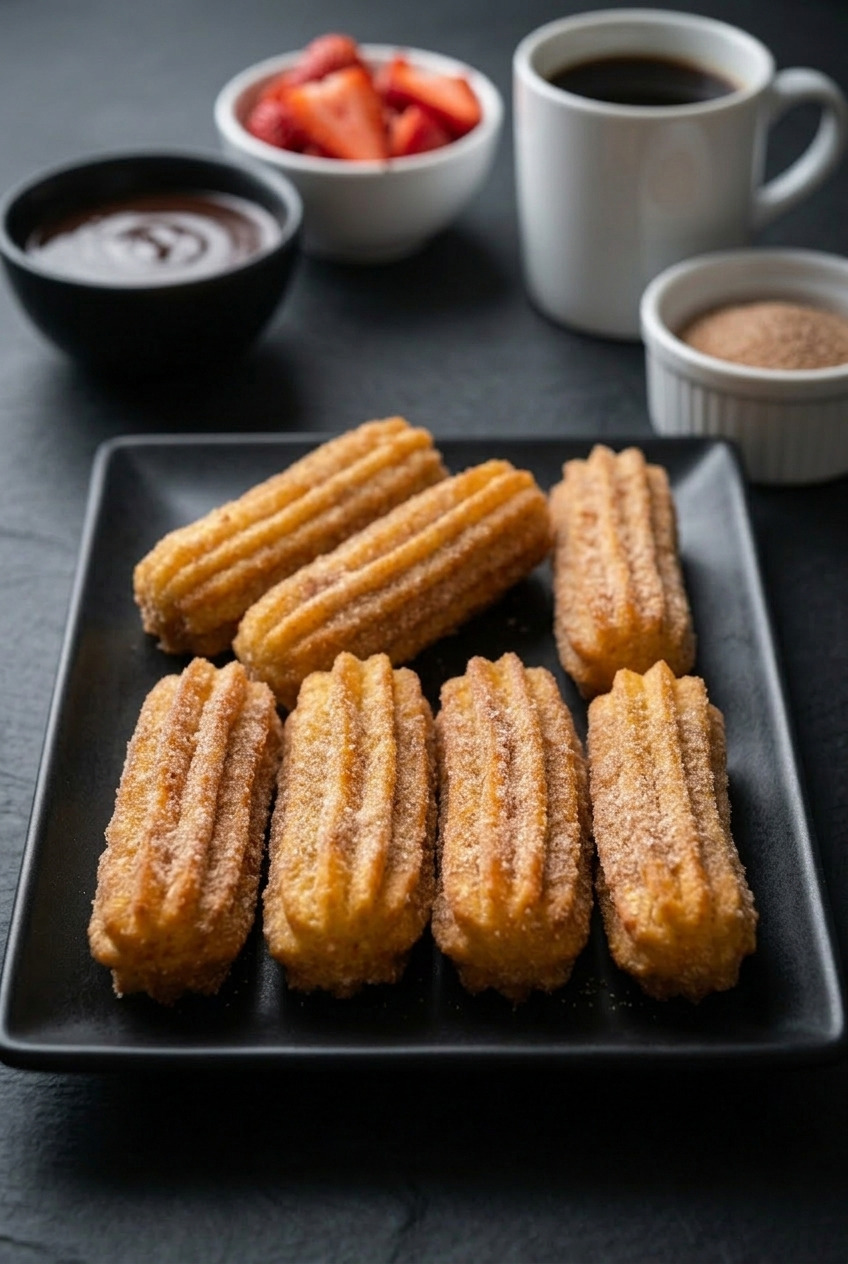 sweet potato churros complete meal