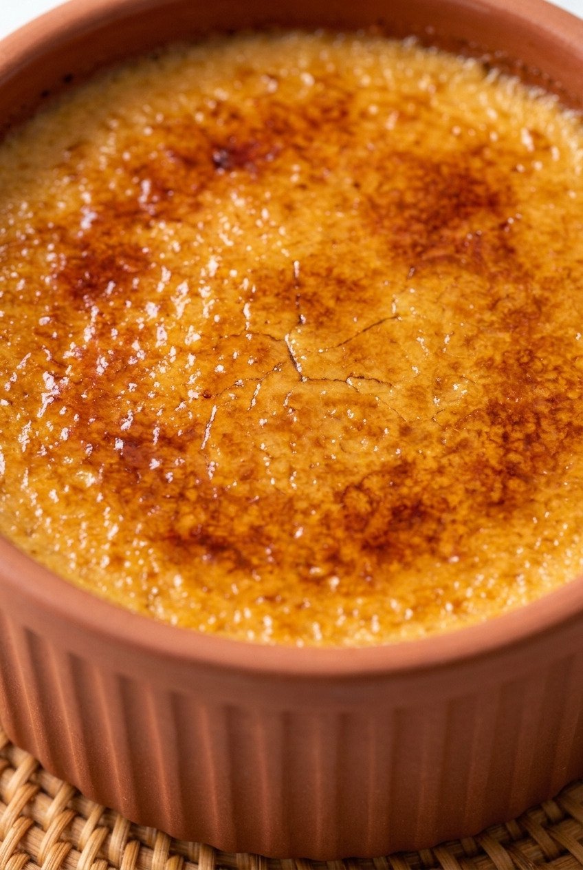 sweet potato creme brulee