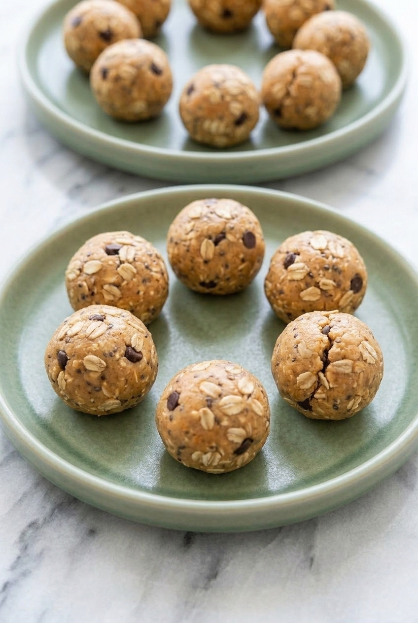 sweet potato energy balls dinner scene