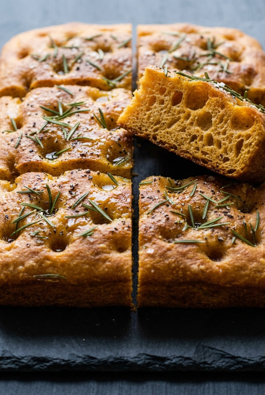 sweet potato focaccia