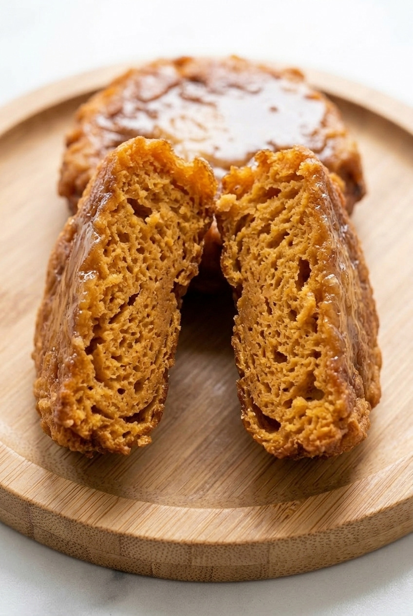 sweet potato fritters close up