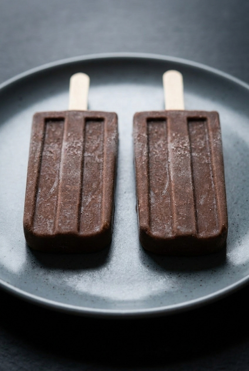 sweet potato fudgesicles side view