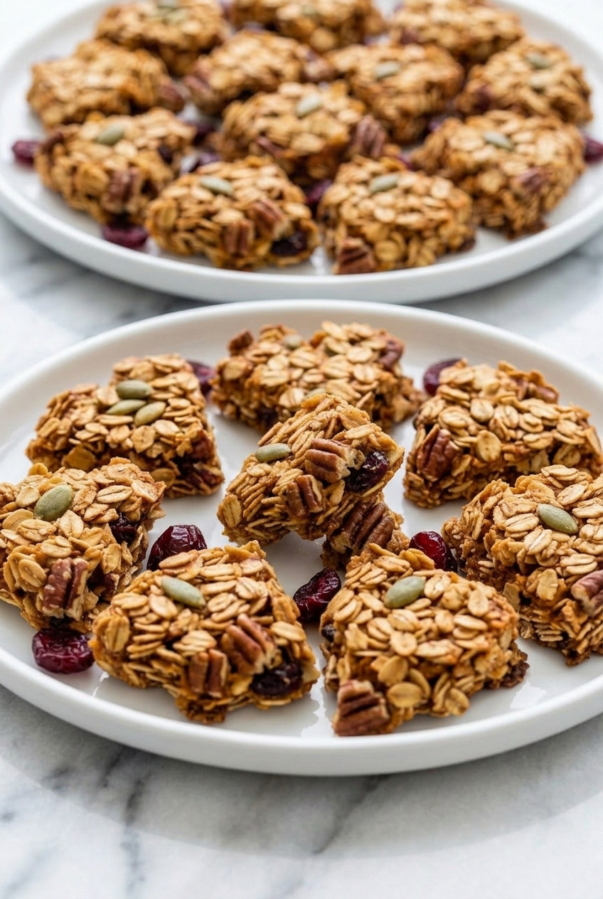 sweet potato granola dinner scene