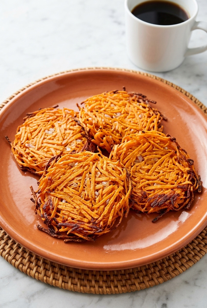 sweet potato hash browns