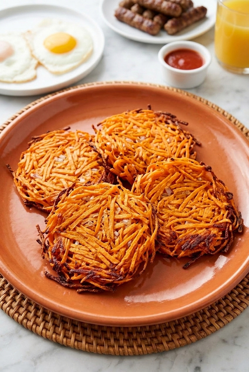 sweet potato hash browns complete meal