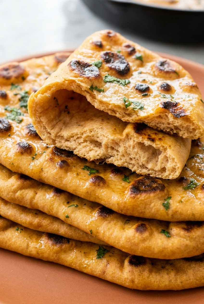 sweet potato naan
