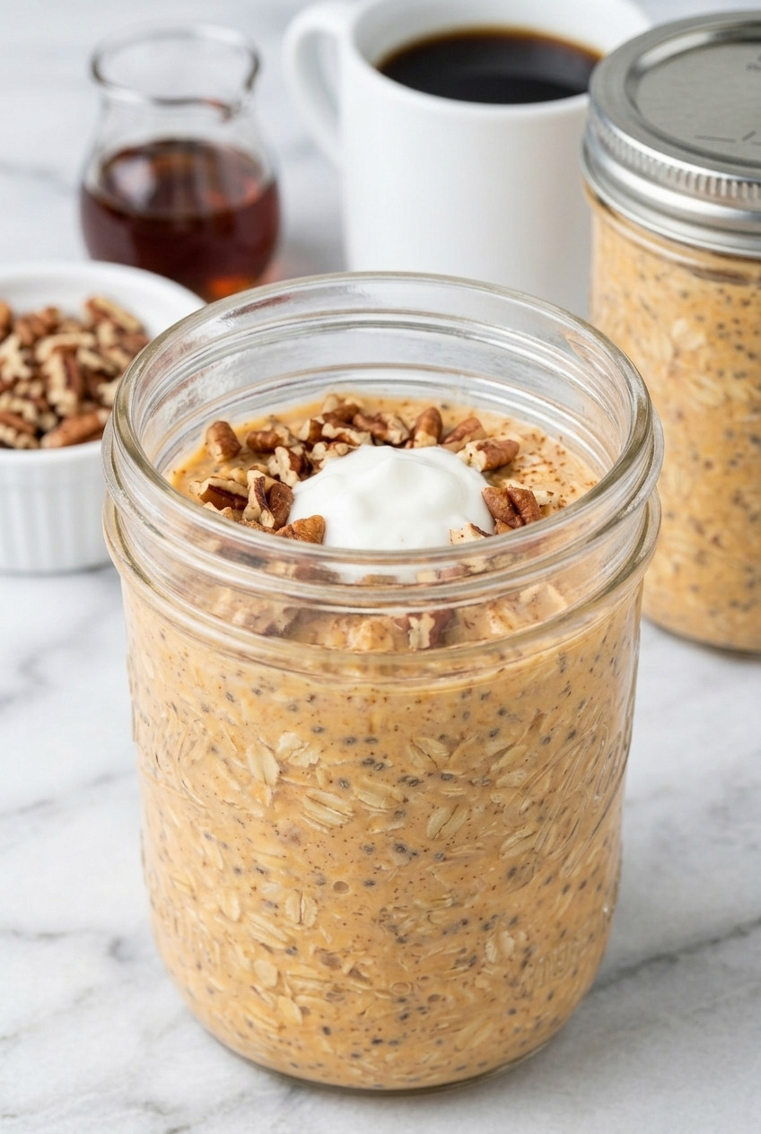 sweet potato overnight oats complete meal
