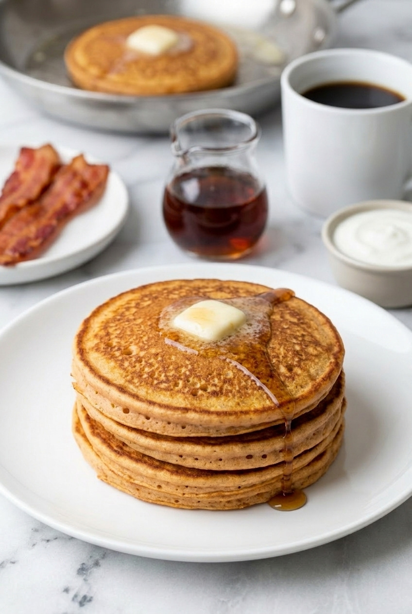 sweet potato pancakes complete meal