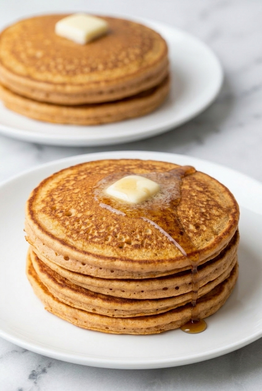 sweet potato pancakes dinner scene