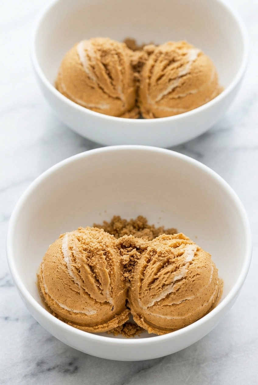 sweet potato pie ice cream dinner scene